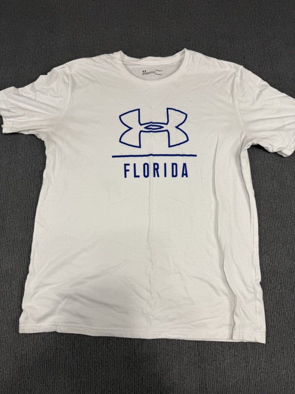 Under Armour Mens White Florida Loose Fit T-Shirt Size L